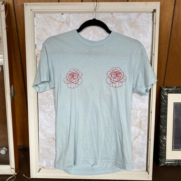 Bella Canvas Tops - FEELING THORNY? BELLA CANVAS FLOWER TEE